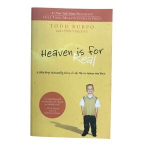 Heaven is for Real Todd‎ Burpo Book A Little Boys Trip to Heaven